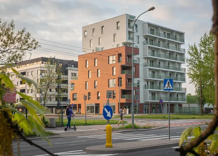 Апартаменты Labo Metro Mlociny Варшава